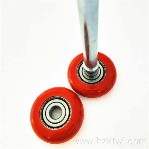 red 2*4 garage door nylon roller